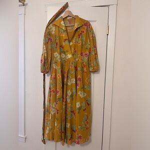 Beatrice Valenzuela Floral Wrap Dress